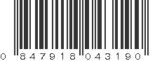 UPC 847918043190