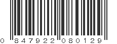 UPC 847922080129