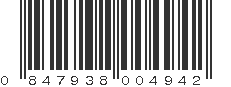 UPC 847938004942