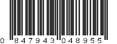 UPC 847943048955