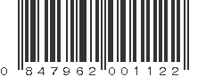 UPC 847962001122