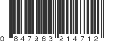 UPC 847963214712