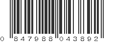 UPC 847988043892