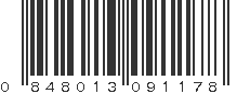 UPC 848013091178