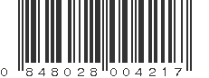 UPC 848028004217