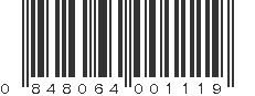 UPC 848064001119