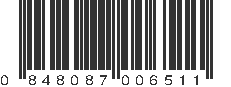 UPC 848087006511