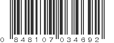 UPC 848107034692