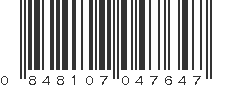 UPC 848107047647