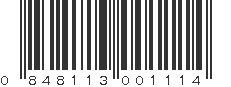 UPC 848113001114