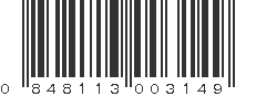 UPC 848113003149