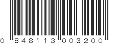 UPC 848113003200