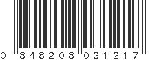 UPC 848208031217