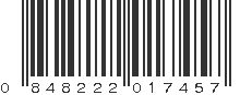 UPC 848222017457