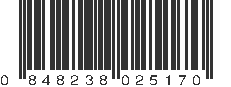 UPC 848238025170