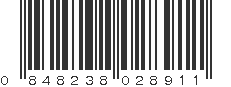 UPC 848238028911