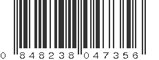 UPC 848238047356