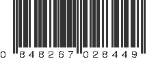 UPC 848267028449