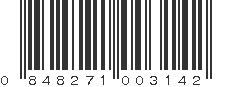 UPC 848271003142