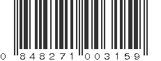 UPC 848271003159