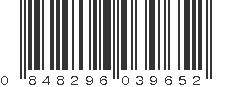 UPC 848296039652