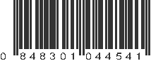 UPC 848301044541