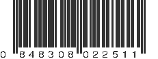 UPC 848308022511