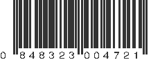 UPC 848323004721