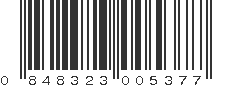 UPC 848323005377