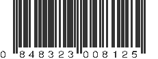 UPC 848323008125