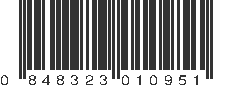 UPC 848323010951