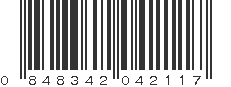 UPC 848342042117