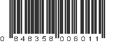 UPC 848358006011