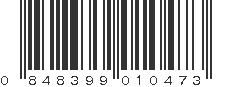 UPC 848399010473