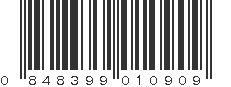 UPC 848399010909