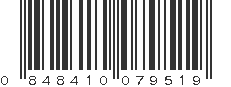 UPC 848410079519