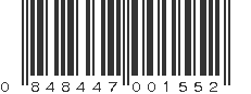 UPC 848447001552