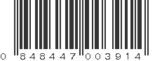 UPC 848447003914