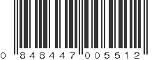 UPC 848447005512