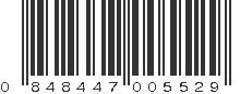 UPC 848447005529