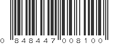 UPC 848447008100