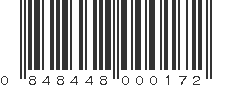 UPC 848448000172