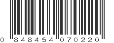 UPC 848454070220