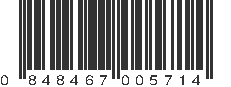 UPC 848467005714