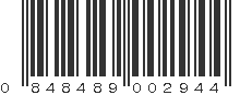 UPC 848489002944