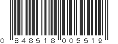 UPC 848518005519