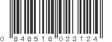 UPC 848518023124