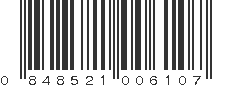 UPC 848521006107