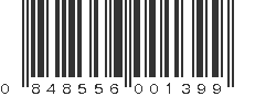 UPC 848556001399