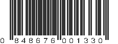 UPC 848676001330